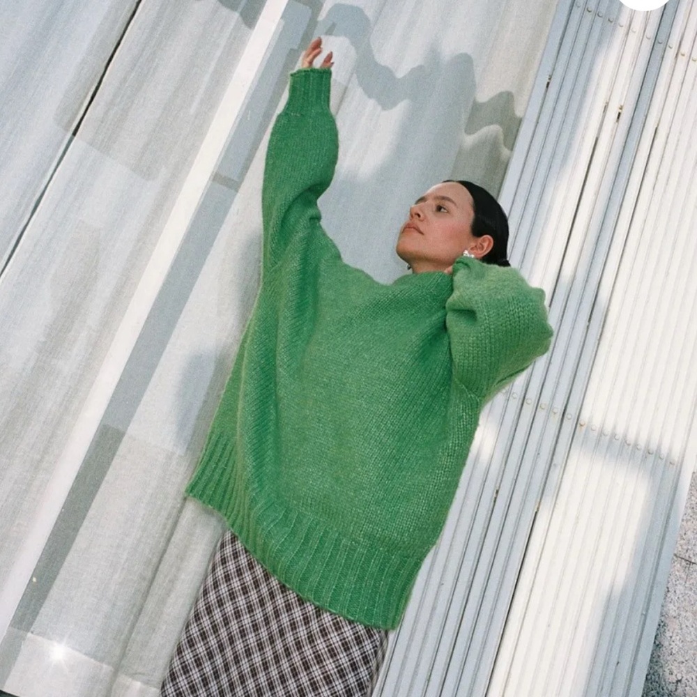 Lisa Says Gah Cece Turtleneck - Fern - Picture 3 of 4